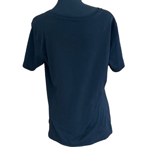 Wonder Woman DC Comics black graphic tee with gold emblem size JR Large 11-13 - Picture 3 of 6